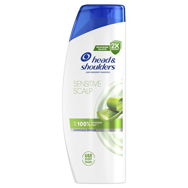 Head & Shoulders Shampoo antiforfora per cuoio capelluto sensibile Sensitivi e Scalp Shampoo antiforfora 500ml donna