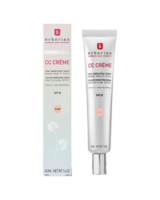 Erborian CC Color-Correcting Cream Healthy Glow Effect SPF 30 - Crema CC protettiva 40ml donna Caramel