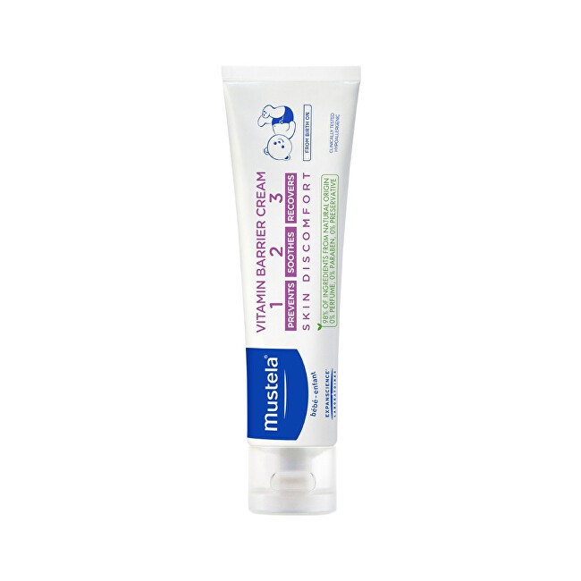 Mustela Bb Vitamin Barrier Cream Crema corpo 50ml Donna