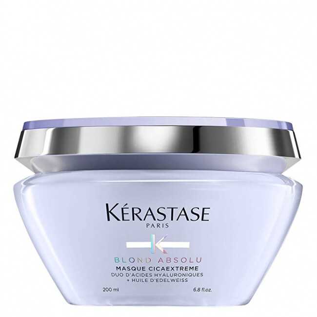 Kérastase Blond Absolu Masque Cicaextreme maschera per capelli biondo platino e grigi 200ml donna