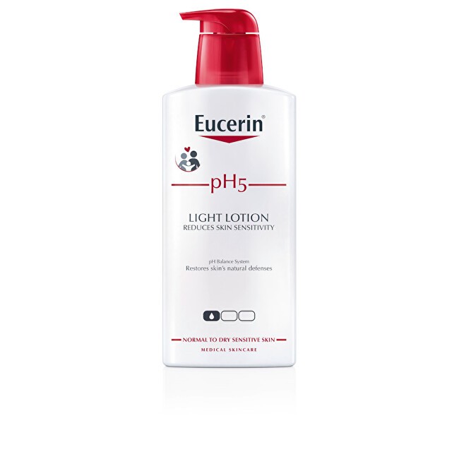 Eucerin pH5 Light Lotion pelli sensibili Lozione leggera per il corpo 400ml Donna