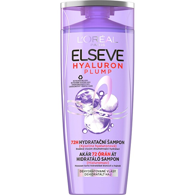 LOral Professionnel Elseve Hyaluron Plump Shampoo idratante 72H donna 1000ml
