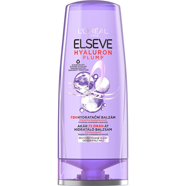 LOral Professionnel Elseve Hyaluron Plump Balsamo idratante 72H donna 300ml