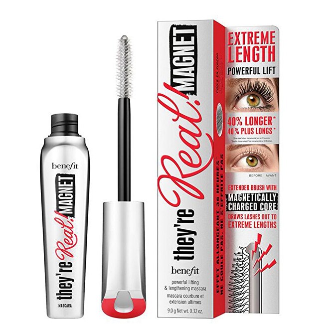 Benefit Sono Reali Magnet Mascara Mascara allungante 9 g Nero sovralimentato Donna