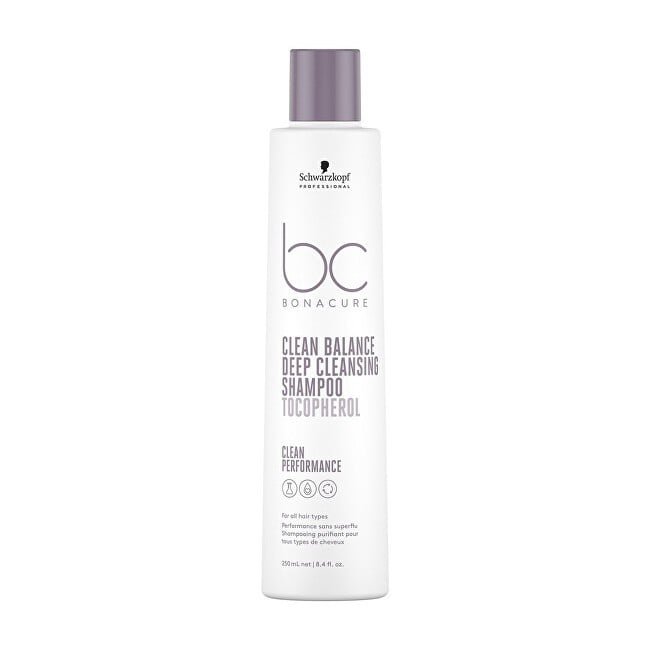 Schwarzkopf Professional BC Bonacure Clean Balance Shampoo Shampoo detergente profondo 250ml Donna