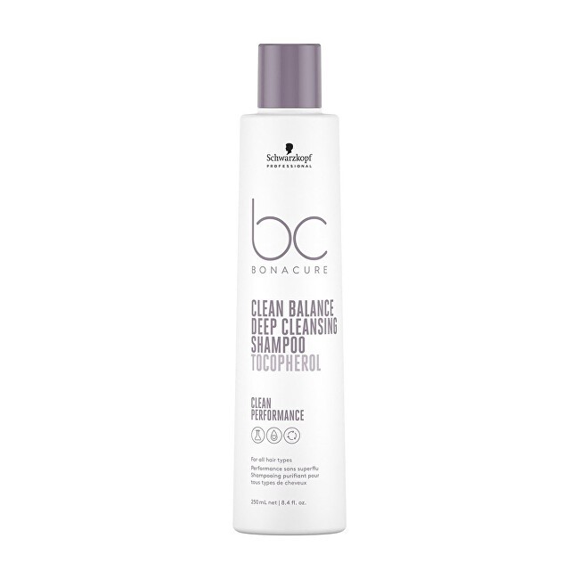 Schwarzkopf BC CLEAN BALANCE deep cleansing shampoo 1000ml donna
