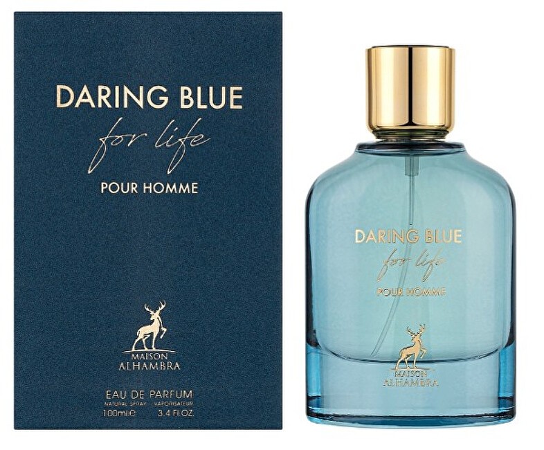 Maison Alhambra Daring Blue For Life eau de parfum uomo 100ml