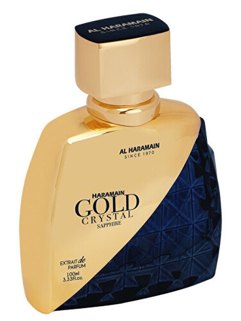 Al Haramain Profumo di zaffiro cristallo dorato unisex 100ml
