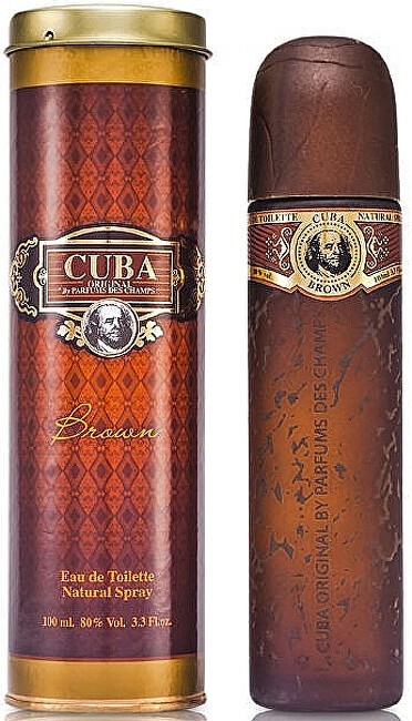 Cuba Brown Eau De Toilette 35ml uomo
