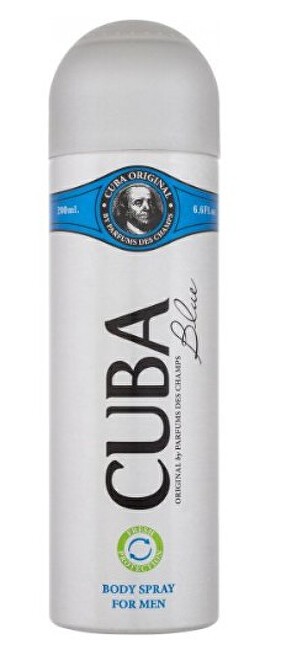 Cuba Blue Deodorant VAPO 200 ml uomo