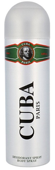 Cuba Cuba Green Deospray uomo 200ml