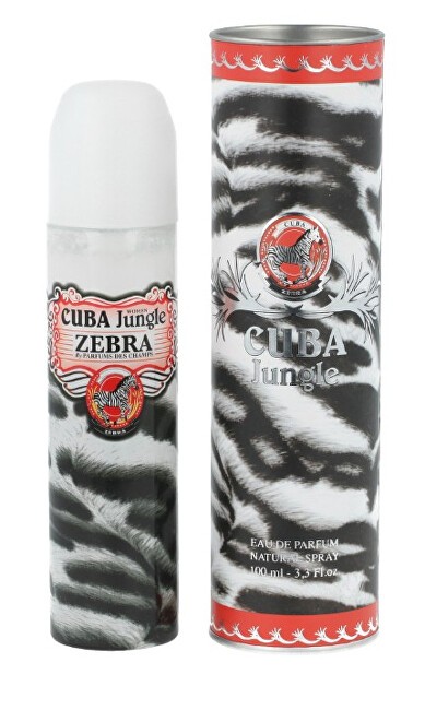 Cuba Jungle Zebra Eau De Parfum 100 ml donna