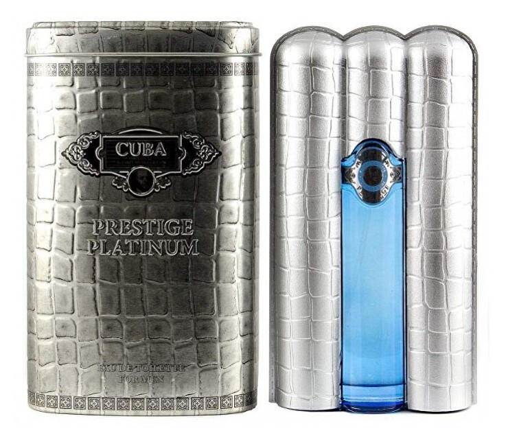 Cuba Prestige Platinum Eau De Toilette 90 ml uomo
