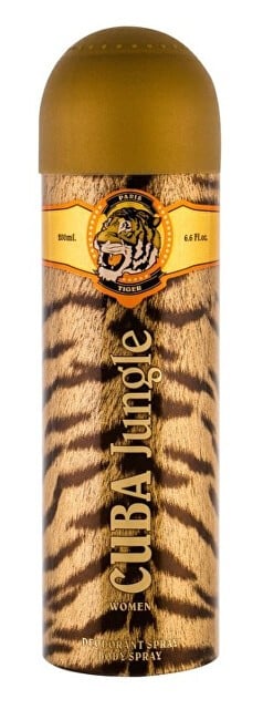 Cuba Tiger Deospray donna 200ml