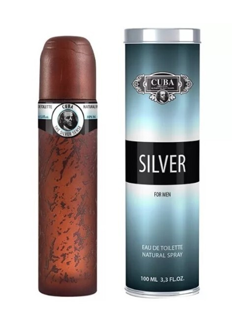 Cuba Silver Eau de Toilette Uomo 100ml