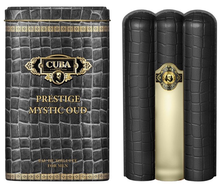 Cuba Prestige Mystic Oud eau de toilette uomo 90ml