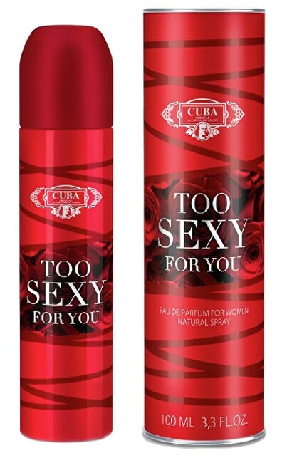 Cuba Troppo sexy per te Eau de parfum da Donna 100ml