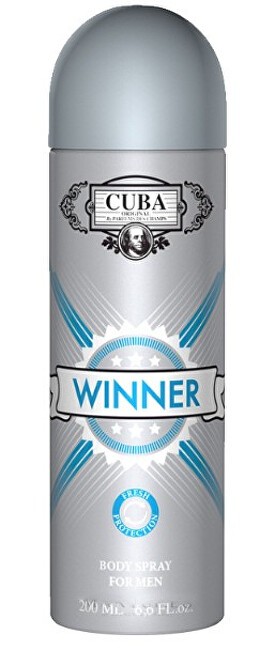 Cuba Winner Deodorant uomo 200ml