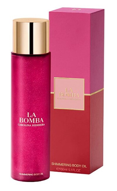 Carolina Herrera LA BOMBA Olio Corpo Lucidante 150ml donna