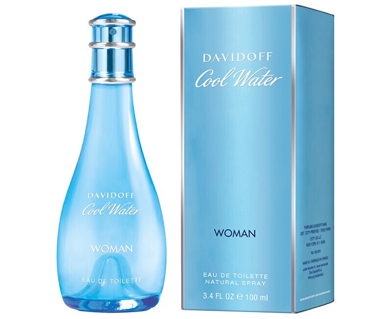 Davidoff COOL WATER WOMAN eau de toilette spray 30ml donna