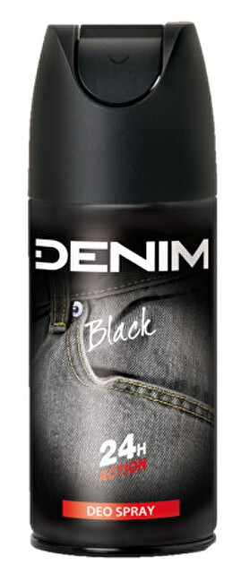 Denim Deospray nero 150ml Uomo
