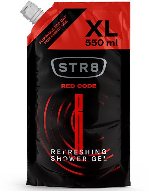 STR8 Red Code Shower Gel uomo 550ml