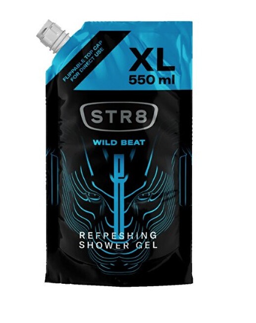 STR8 Wild Beat Shower Gel uomo 550ml