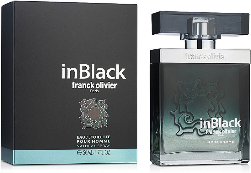 Franck Olivier In Black Eau De Toilette 75ml uomo
