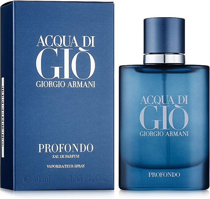 Armani Giorgio Acqua di Gio Profondo Eau De Parfum 125ml uomo