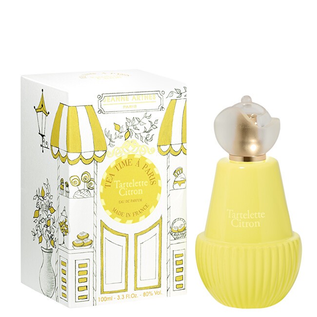 Jeanne Arthes Tea Time A Paris Tartelette Citron eau de parfum 100ml donna