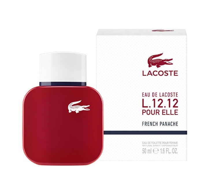 Lacoste L1212 FRENCH PANACHE POUR ELLE eau de toilette spray 50ml donna