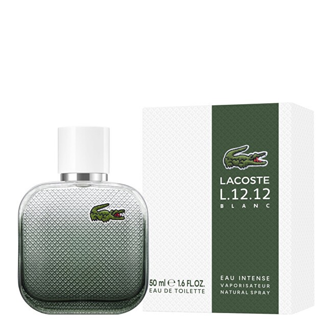 Lacoste L1212 Blanc Eau Intense Eau De Toilette 50ml uomo