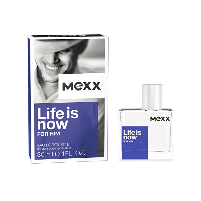 Mexx Life is Now for Him Eau De Toilette 30 ml uomo