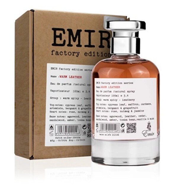 Emir Warm Leather Factory Edition eau de parfum unisex 100ml
