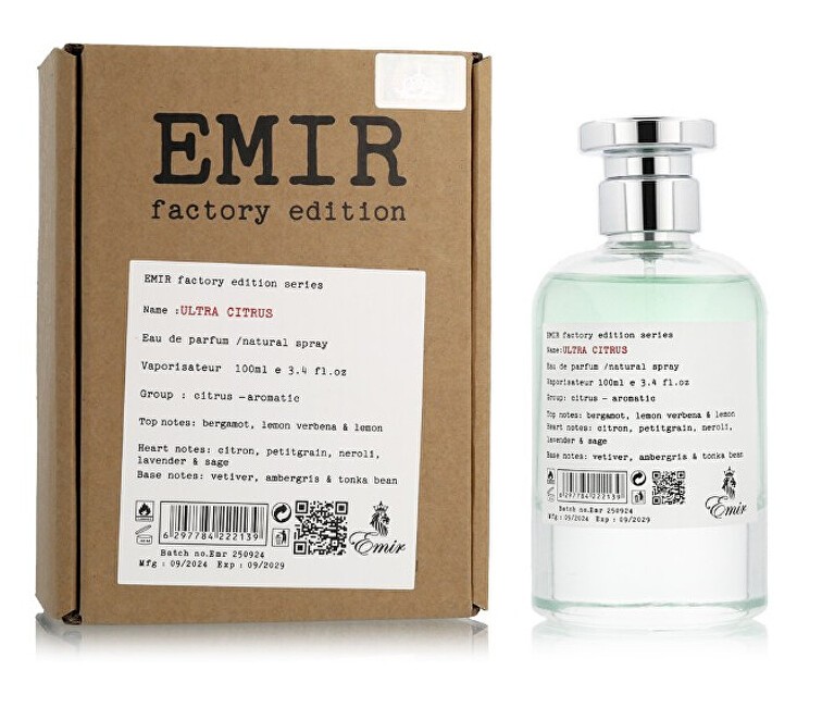 Emir Ultra Citrus Factory Edition eau de parfum unisex 100ml