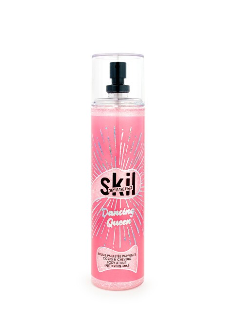 Skil Dancing Queen - bruma profumata scintillante per corpo e capelli 250 ml donna