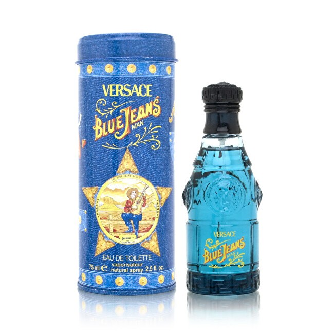 Versace Blue Jeans Man eau de toilette Spray uomo 75ml