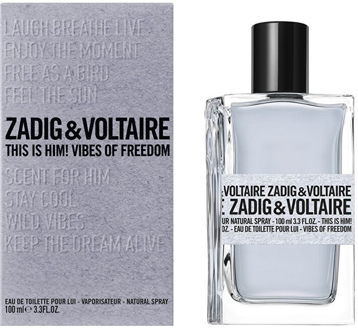 Zadig and Voltaire Questo lui Vibrazioni Di Libert Eau de toilette da Uomo 50ml