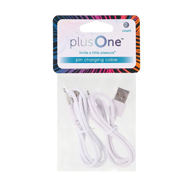 PlusOne Cavo di ricarica USB per mini vibratore PLO-6702DPK e PLO-6702LPK 2 pezzi unisex