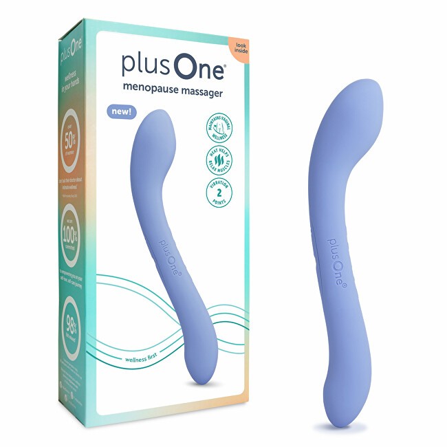 PlusOne Stimolatore per massaggi per donne in menopausa Meno Glow donna