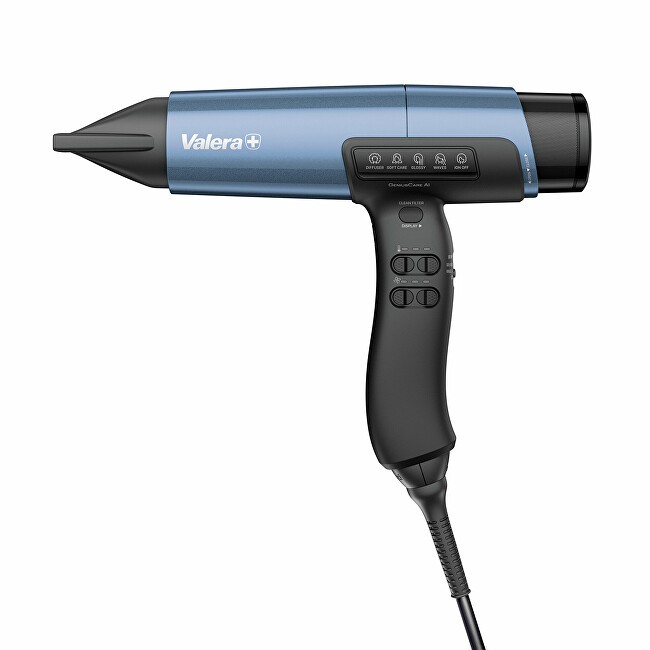 Valera Asciugacapelli professionale GeniusCare AI Blu metallizzato Pacifico donna