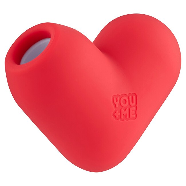 YOU+ME Vibratore a ventosa Heartbeat Love Toy, 1 pezzo. unisex