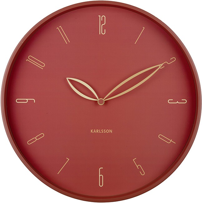 Karlsson Orologio da parete di design KA6012RD unisex