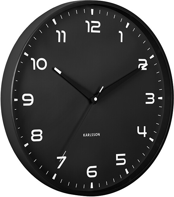 Karlsson Orologio da parete di design 6053BK unisex