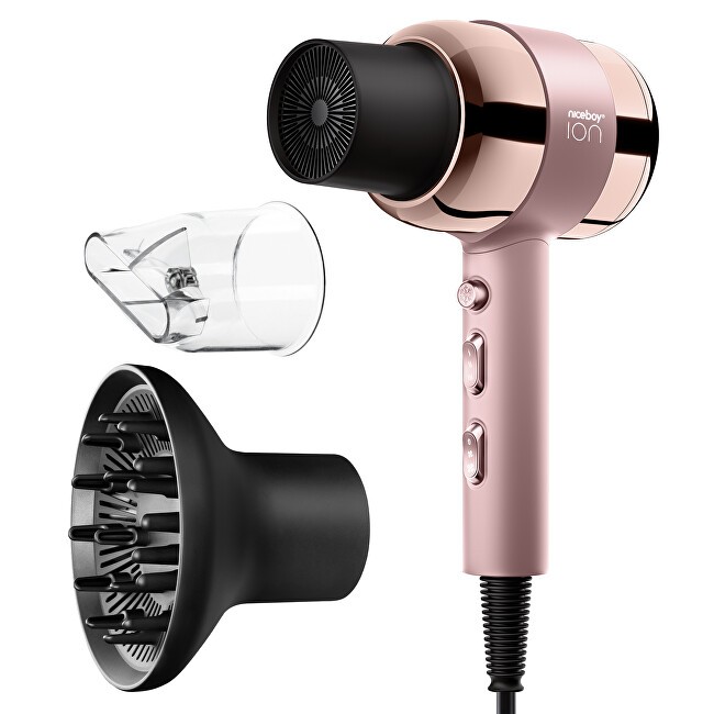 Niceboy Asciugacapelli ION AirSonic PRO Rosa donna