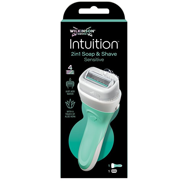 Wilkinson Macchina da barba Sword Intuition Sensitive con lame sostituibili 4 pz.