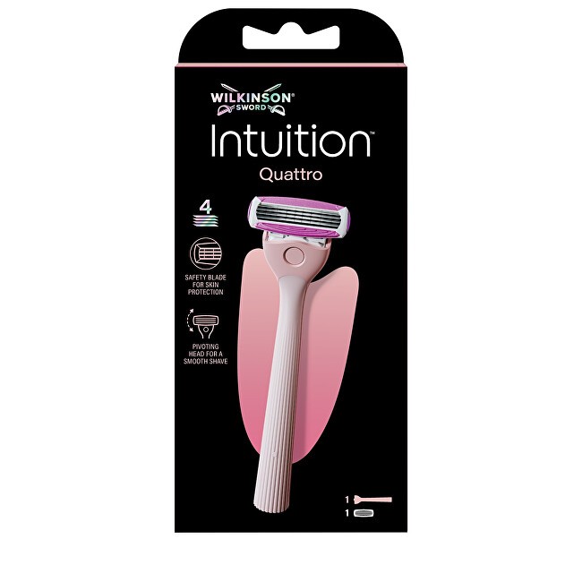Wilkinson Rasoio elettrico Intuition Quattro + cartuccia 1 pezzo