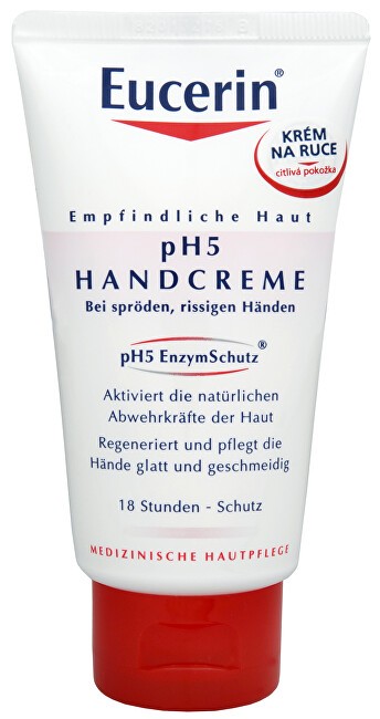 Eucerin Crema mani rigenerante per pelli sensibili pH 5 75 ml unisex