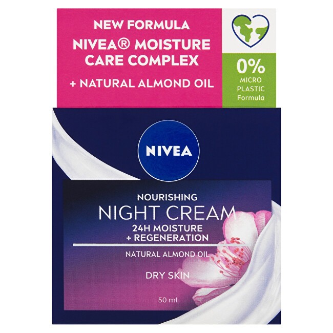Nivea Crema notte nutriente e rigenerante per pelli secche e sensibili Essential da 50 ml donna