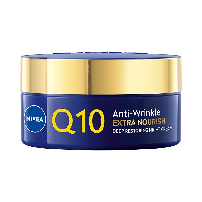 Nivea Crema notte antirughe extra nutriente con Q10 Power 50ml donna